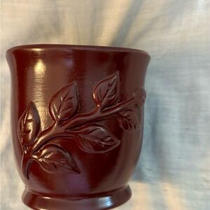 New Purple Ceramic 4 7/8” Flower Pot